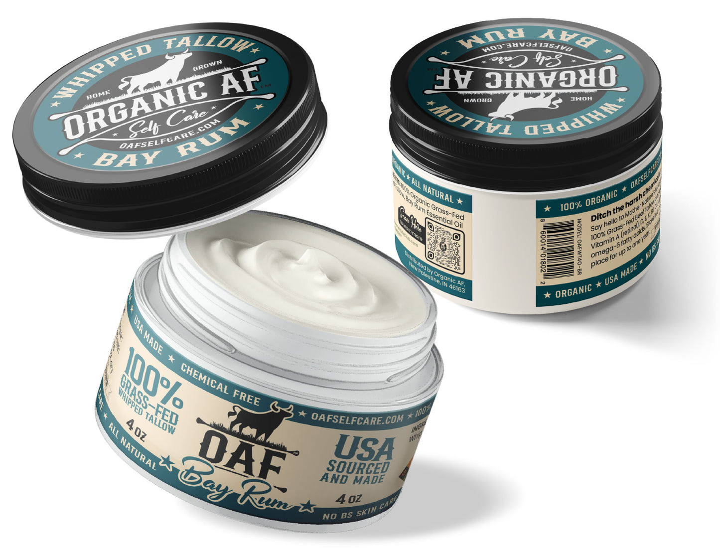 4oz Whipped Tallow Moisturizer