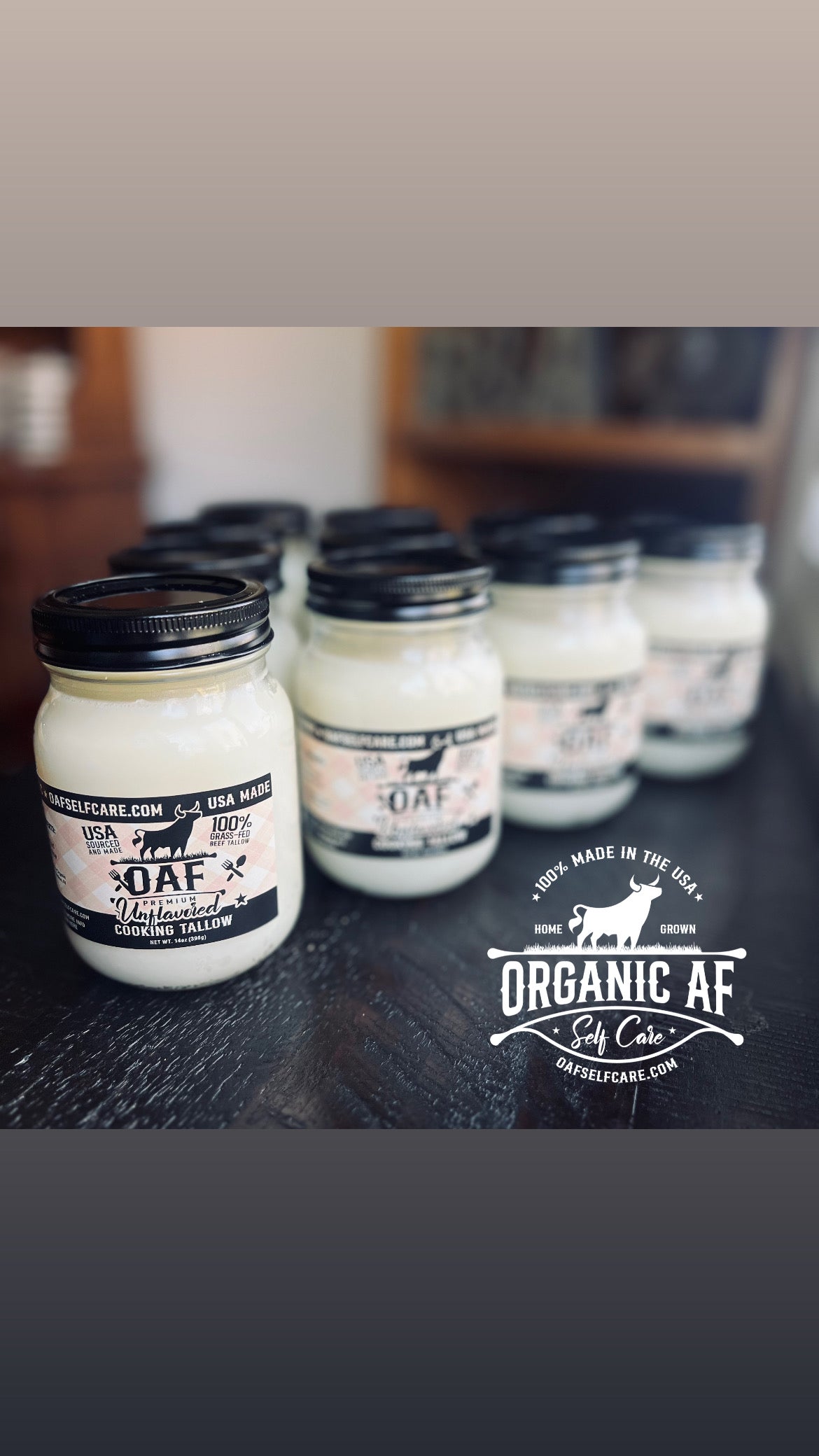 Grass-Fed Cooking Tallow