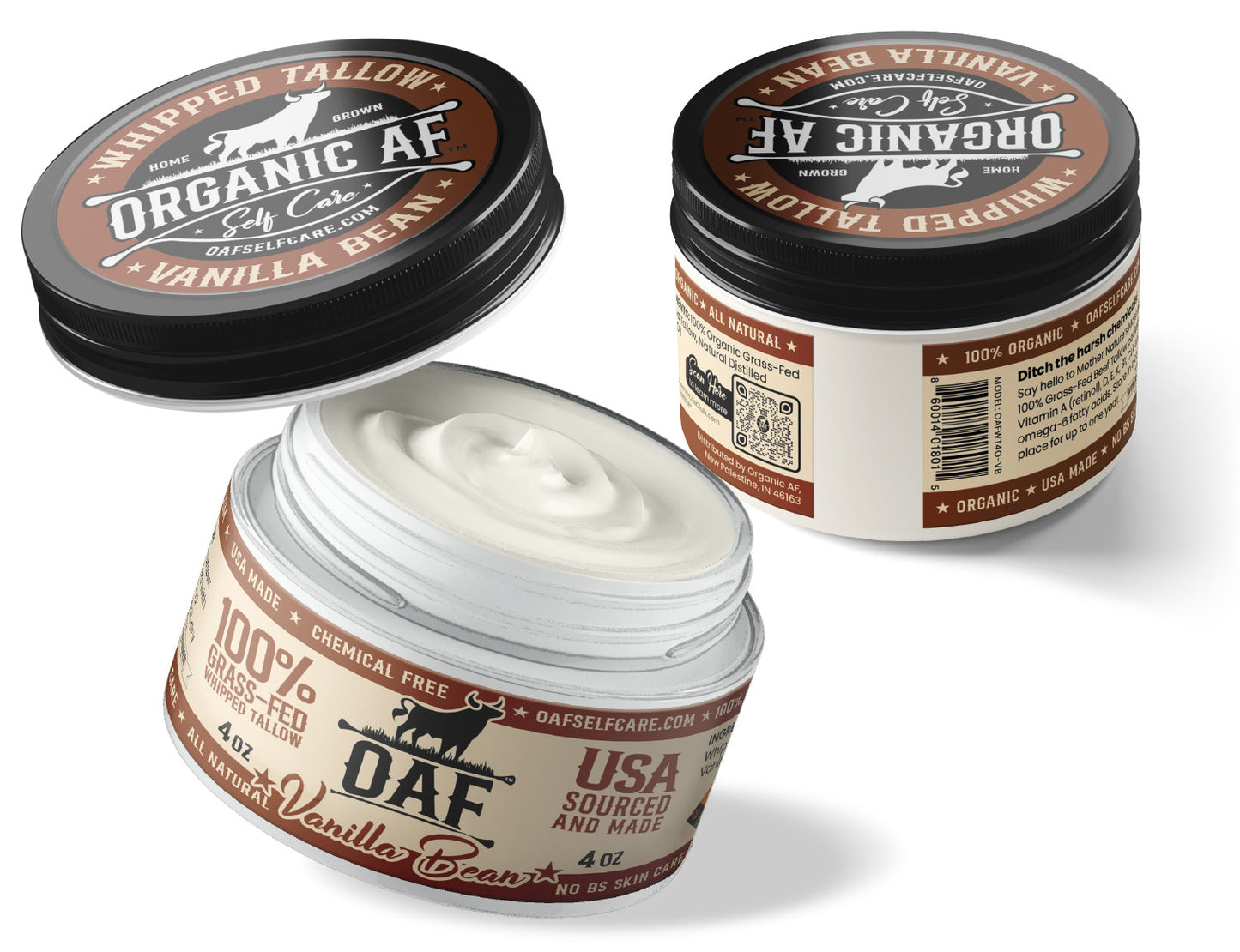 4oz Whipped Tallow Moisturizer