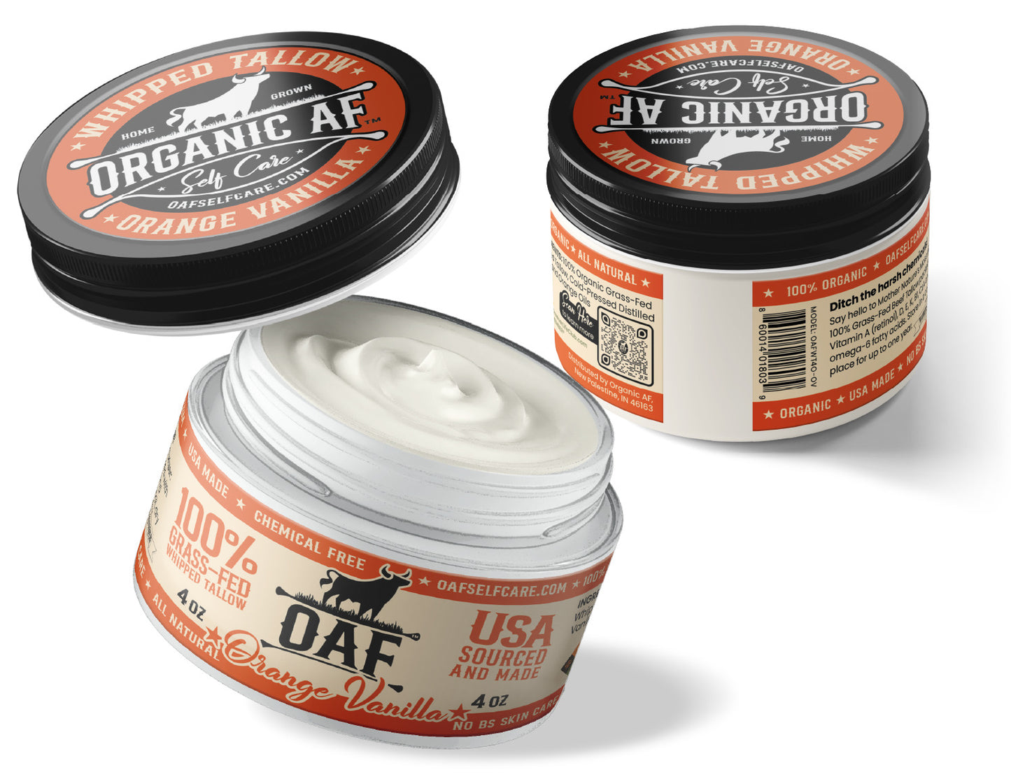 4oz Whipped Tallow Moisturizer